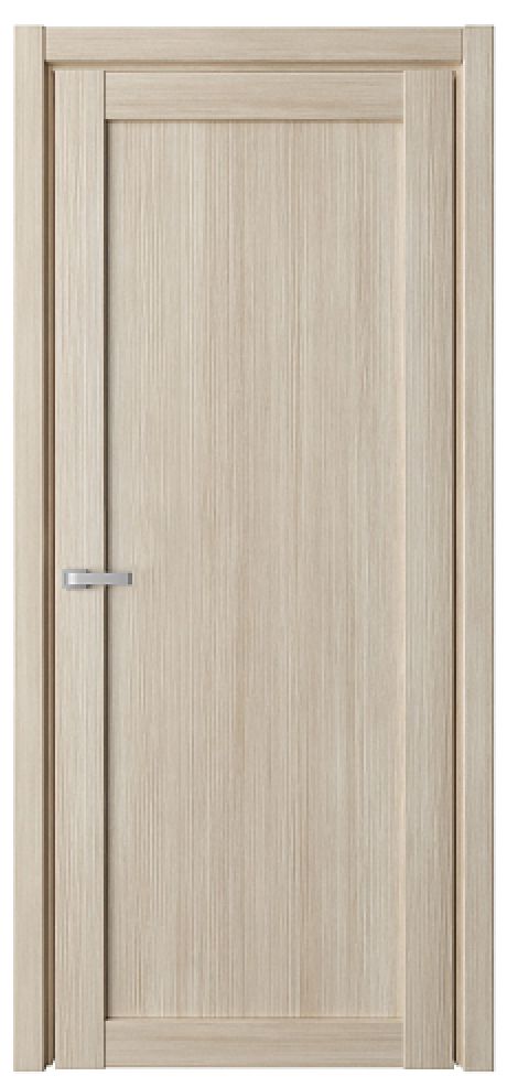 Глухая межкомнатная дверь Гамбург Лиственница мокко Эко-шпон (ALBERO)