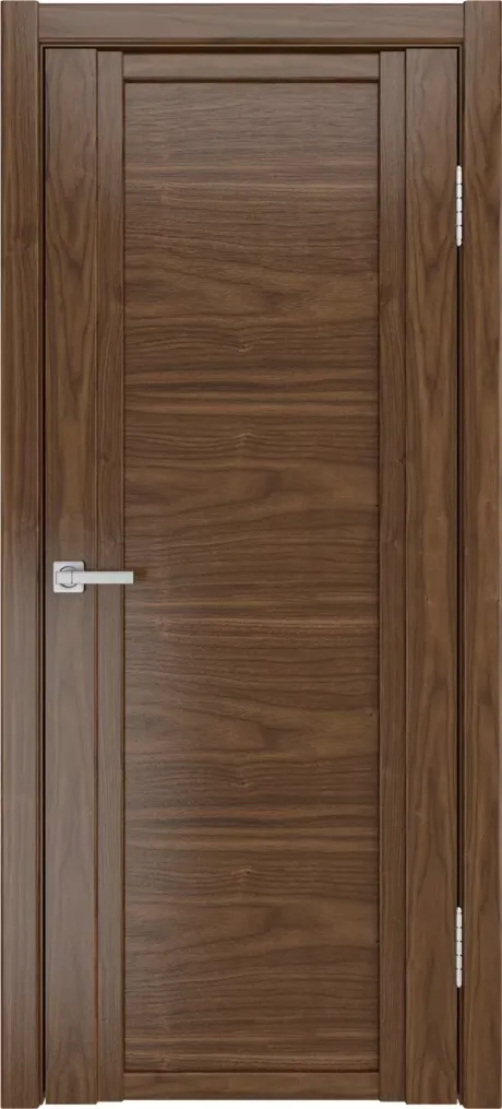 Глухая межкомнатная дверь QDO Американский орех Шпон (Мильяна)