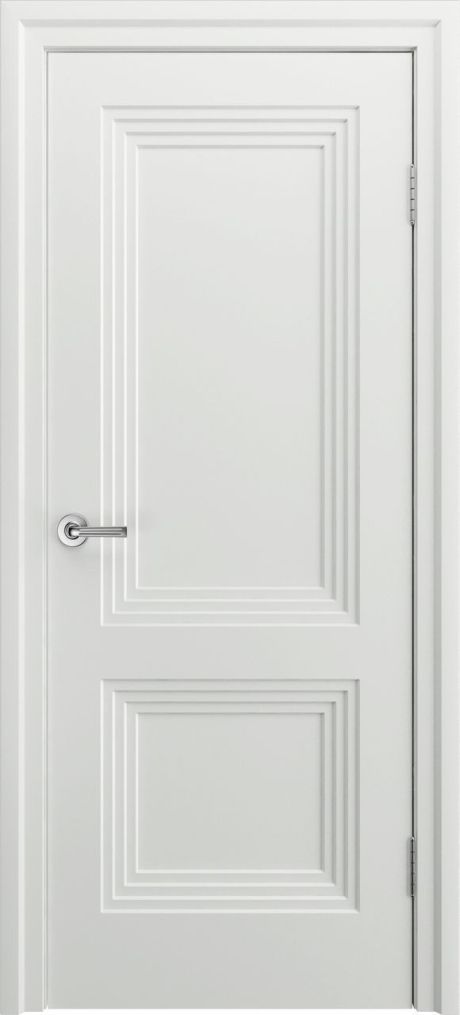 Глухая межкомнатная дверь Каролина Белый Эмаль (Бипи Дорс)
