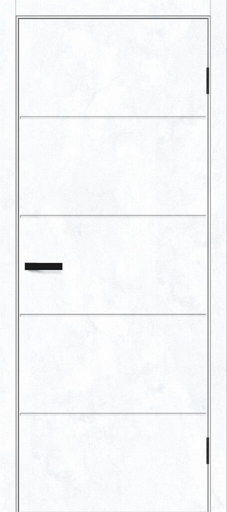 Межкомнатная дверь глухая Граффити-1.Д Snow Art (Mr.wood)