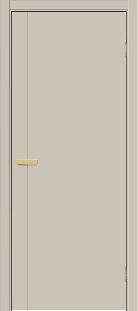Межкомнатная дверь глухая Браво-0.10.П (SG:P3) Cream Silk (BRAVO)