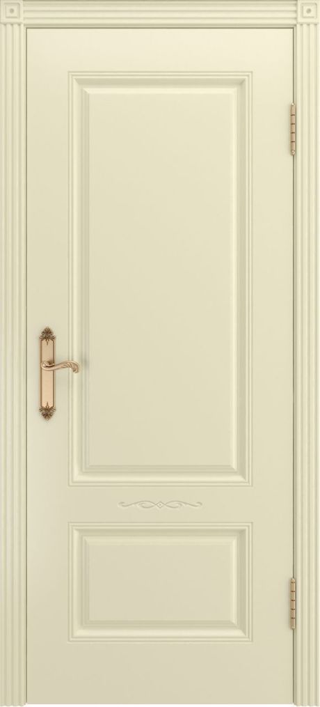 Глухая межкомнатная дверь Аккорд В1 Слоновая кость Эмаль (Бипи Дорс)