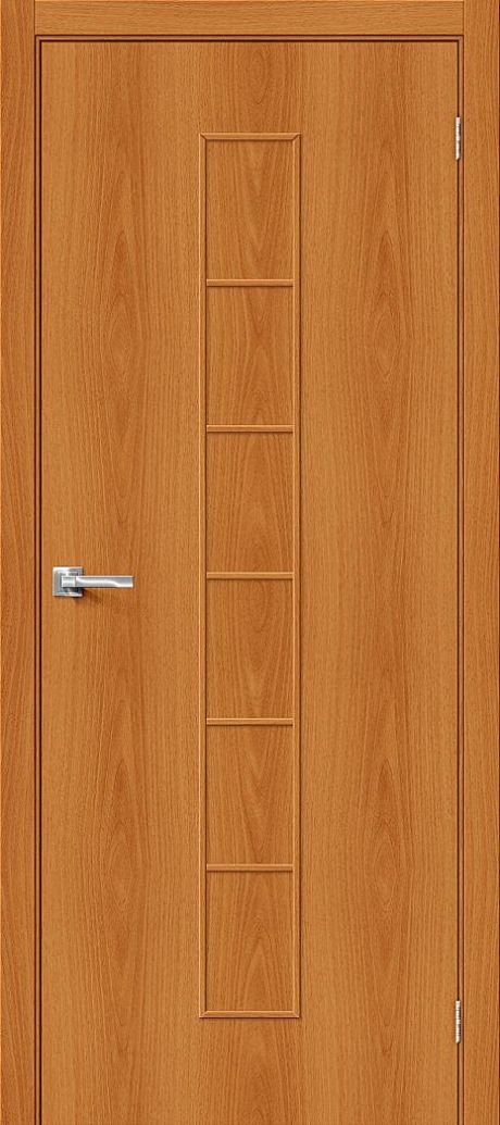 Межкомнатная дверь глухая 2Г Л-12 (МиланОрех) (BRAVO)