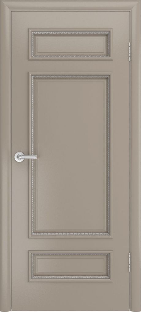 Глухая межкомнатная дверь Голд-4 Латте Эмаль (Мильяна)