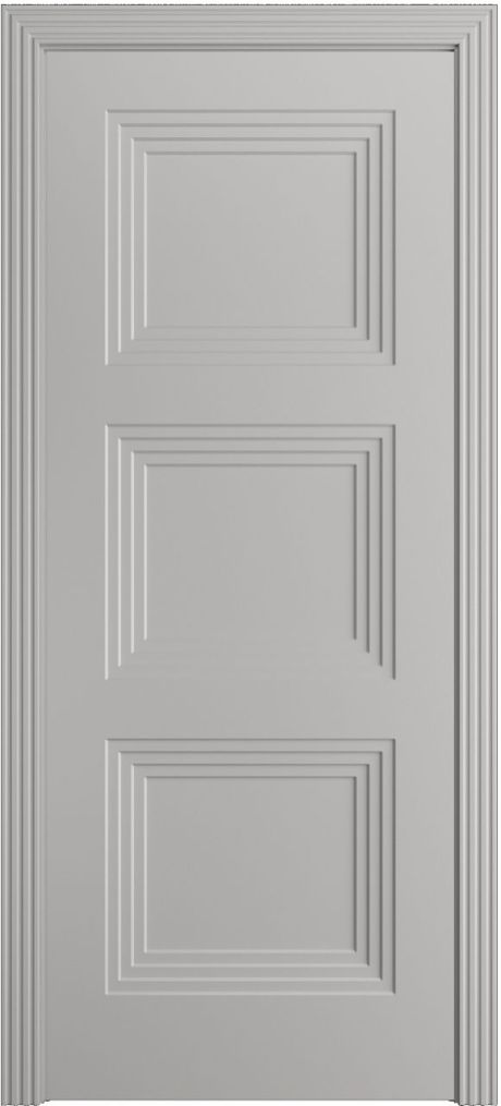 Глухая межкомнатная дверь Каролина Грей Эмаль (Бипи Дорс)