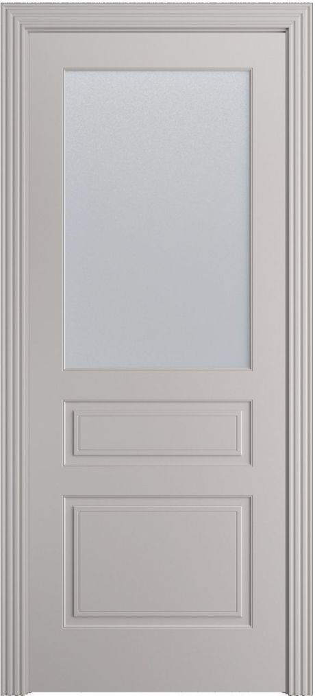 Межкомнатная дверь со стеклом Бруклин Агат Эмаль (Бипи Дорс)