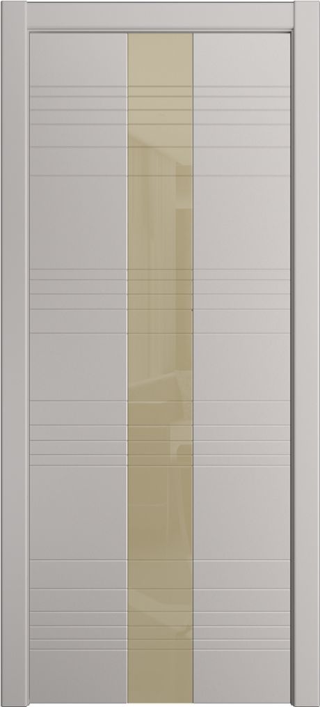 Межкомнатная дверь со стеклом ID-XL Агат Эмаль (Мильяна)