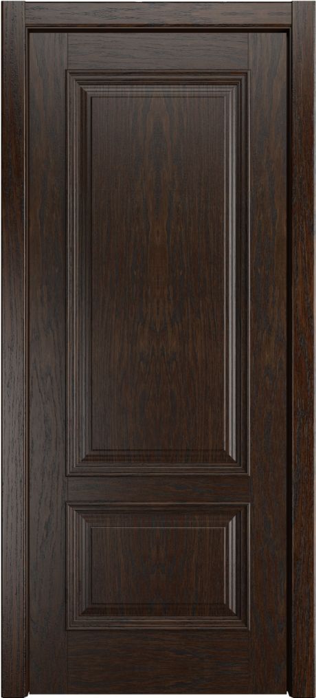 Глухая межкомнатная дверь Лондон Дуб коньячный Шпон (Бипи Дорс)