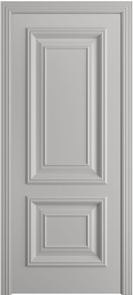 Глухая межкомнатная дверь Сорренто Грей Эмаль (Бипи Дорс)