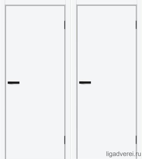 Межкомнатная дверь Prime Белый ПЭТ (Лига дверей)