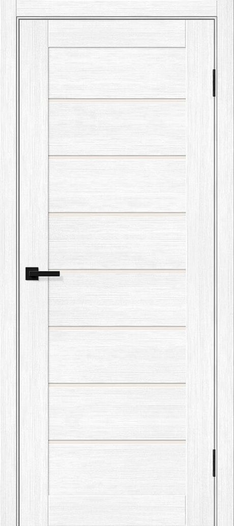 Межкомнатная дверь остекленная Браво-22 Snow Melinga (BRAVO)