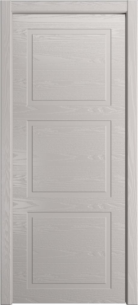 Глухая межкомнатная дверь ID-Лайн 3 Агат Шпон (Мильяна)