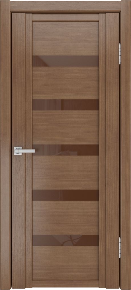 Межкомнатная дверь со стеклом QDO Z Дуб палисандр Шпон (Мильяна)