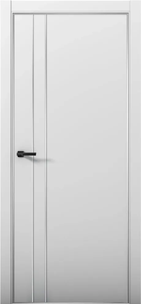 Межкомнатная дверь ESTETICA 04 Манхэттен Анодированная кромка AL (Brandoors)