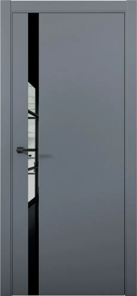 Межкомнатная дверь ESTETICA 07 Антрацит ABS кромка Кромка (Brandoors)