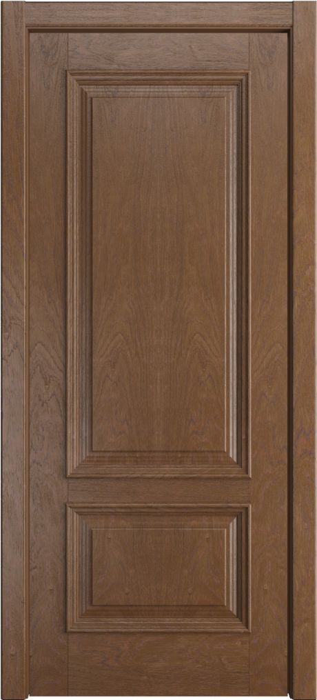 Глухая межкомнатная дверь Лондон Дуб мокко Шпон (Бипи Дорс)