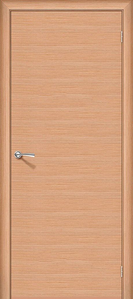 Межкомнатная дверь глухая Соло-0.H Ф-05 (Дуб) (BRAVO)