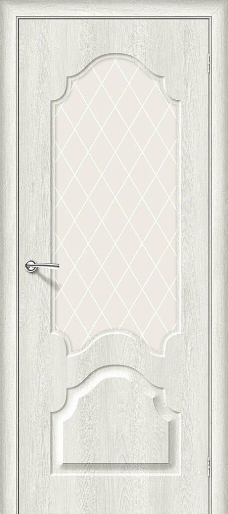 Межкомнатная дверь остекленная Скинни-33 Casablanca (BRAVO)