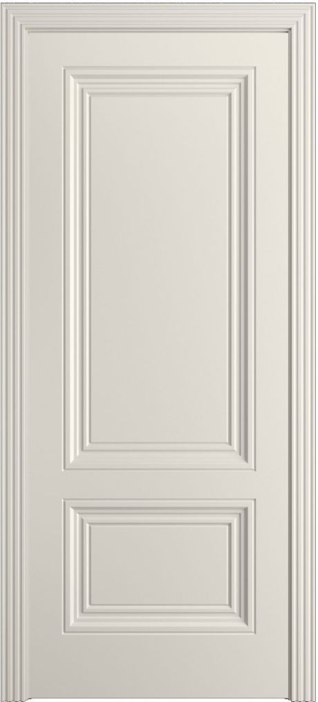 Глухая межкомнатная дверь Версаль-1Ф Премиум Бежевый Эмаль (Мильяна)