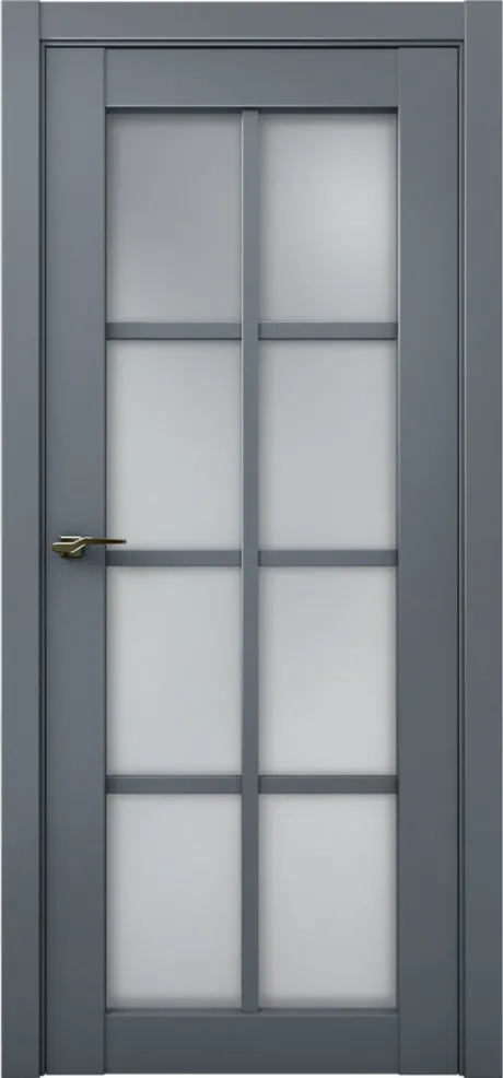 Межкомнатная дверь со стеклом PRIME 22 Антрацит (Brandoors)