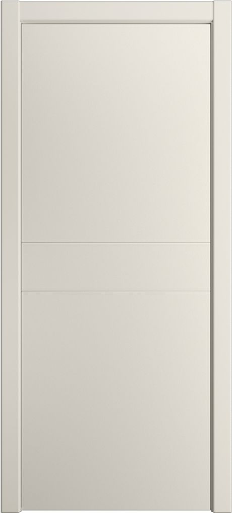 Глухая межкомнатная дверь ID-F Бежевый Эмаль (Мильяна)