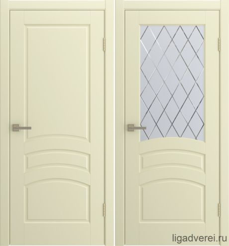 Межкомнатная дверь Venecia Жемчуг Эмаль (Лига дверей)