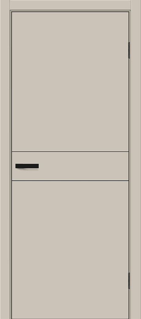 Межкомнатная дверь глухая Браво-0.24.П Cream Silk (BRAVO)