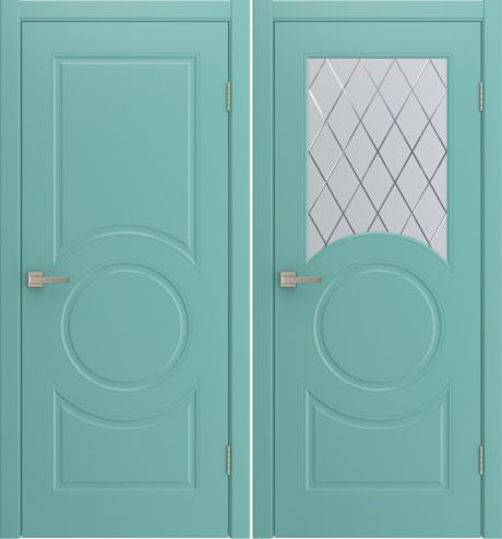 Межкомнатная дверь Donna Небесно-голубой Эмаль (Лига дверей)