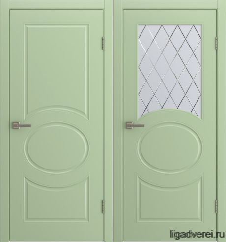 Межкомнатная дверь Olivia Фисташка Эмаль (Лига дверей)