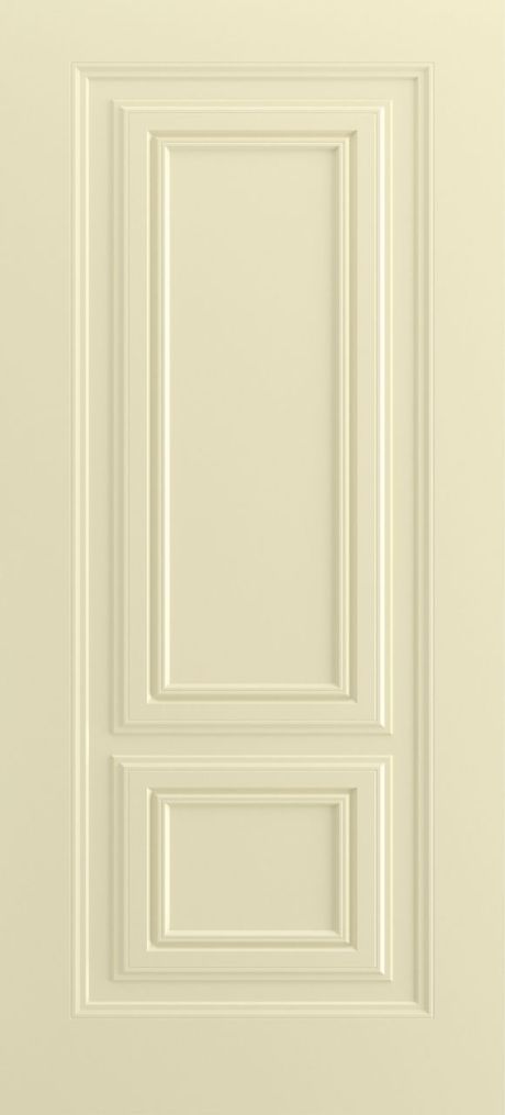 Глухая межкомнатная дверь Титул В1 Слоновая кость Эмаль (Шейл Дорс)
