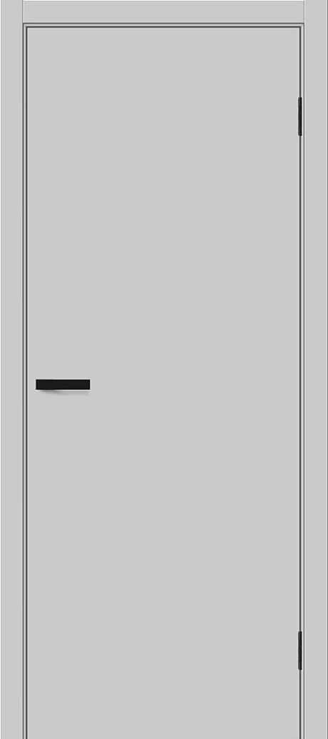 Межкомнатная дверь глухая Браво-0.П Grey Silk (BRAVO)