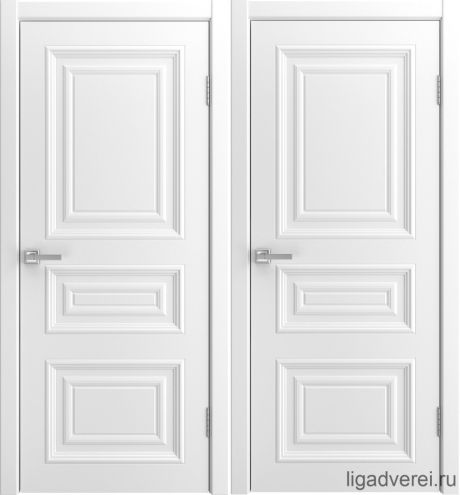 Межкомнатная дверь Legenda-3 Белый Эмаль (Лига дверей)