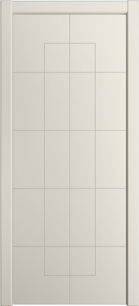 Глухая межкомнатная дверь ID-T Бежевый Эмаль (Мильяна)