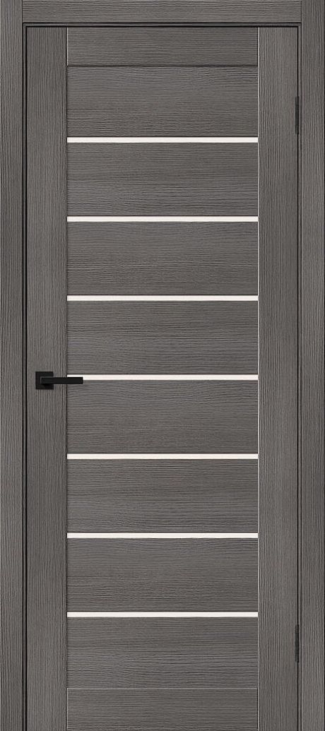 Межкомнатная дверь остекленная Браво-22 Grey Melinga (BRAVO)