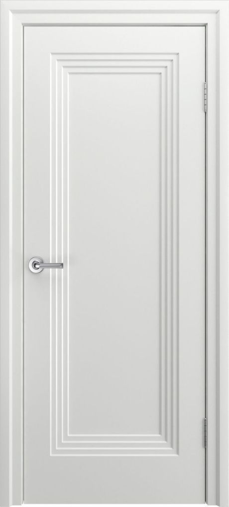 Глухая межкомнатная дверь Каролина-1 Белый Эмаль (Бипи Дорс)