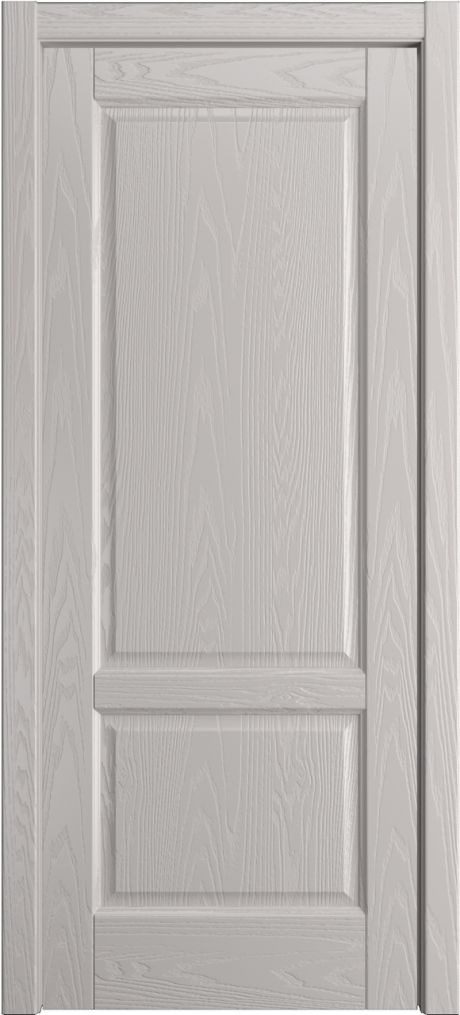 Глухая межкомнатная дверь Ровена Агат Шпон (Мильяна)