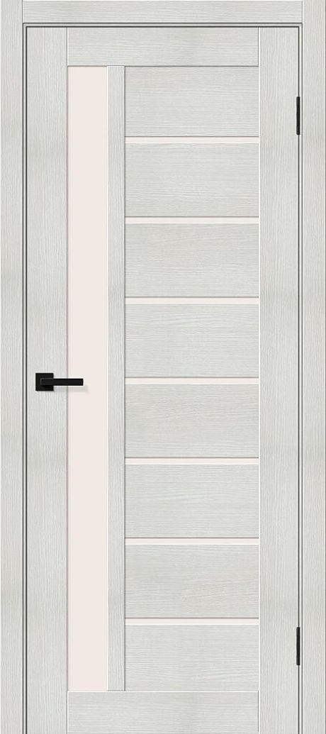 Межкомнатная дверь остекленная Браво-27 Bianco Melinga (BRAVO)