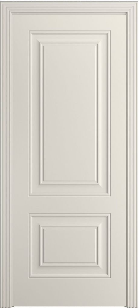 Глухая межкомнатная дверь Версаль-1Ф Бежевый Эмаль (Мильяна)