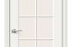 Межкомнатная дверь остекленная Скинни-11.1 Whitey (BRAVO)