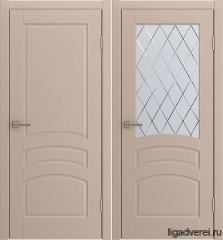 Межкомнатная дверь Venecia Латте Эмаль (Лига дверей)