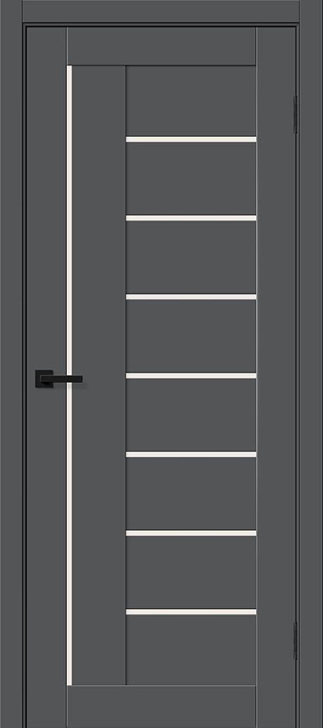 Межкомнатная дверь остекленная Браво-29 Stormy Silk (BRAVO)