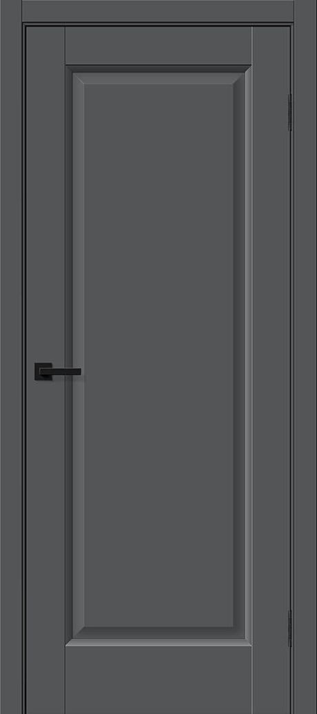 Межкомнатная дверь глухая Неоклассик-30 Stormy Silk (BRAVO)