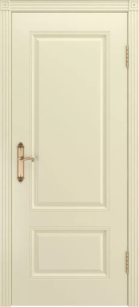 Глухая межкомнатная дверь Аккорд В0 Слоновая кость Эмаль (Бипи Дорс)