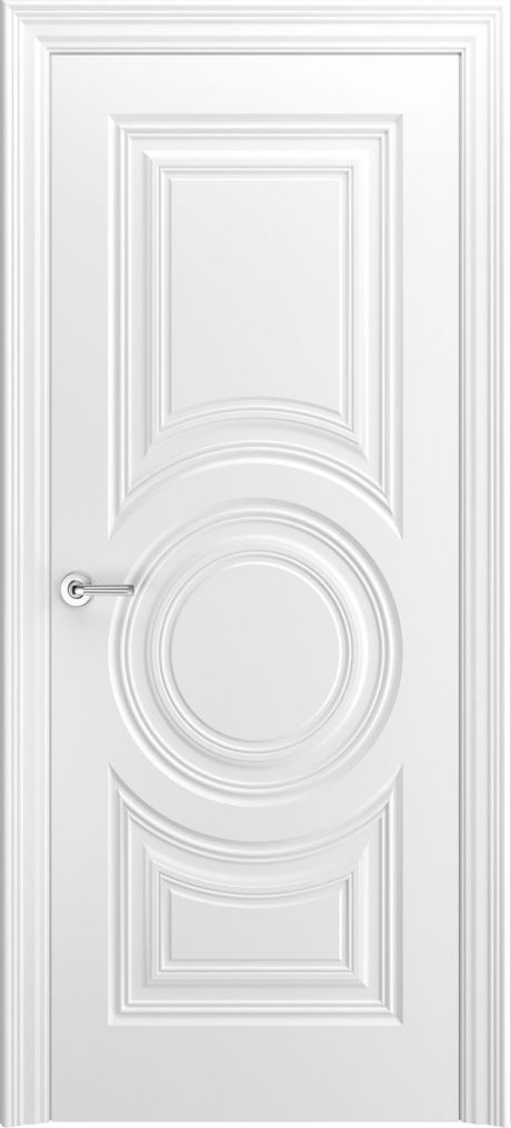 Глухая межкомнатная дверь Дельта-8 Белый Эмаль (Шейл Дорс)
