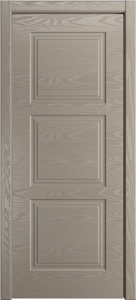 Глухая межкомнатная дверь ID-Челси 3.1 Латте Шпон (Мильяна)