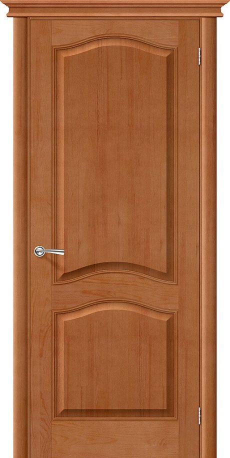 Межкомнатная дверь глухая М7 Т-05 (Светлый Лак) (Белорусские двери)