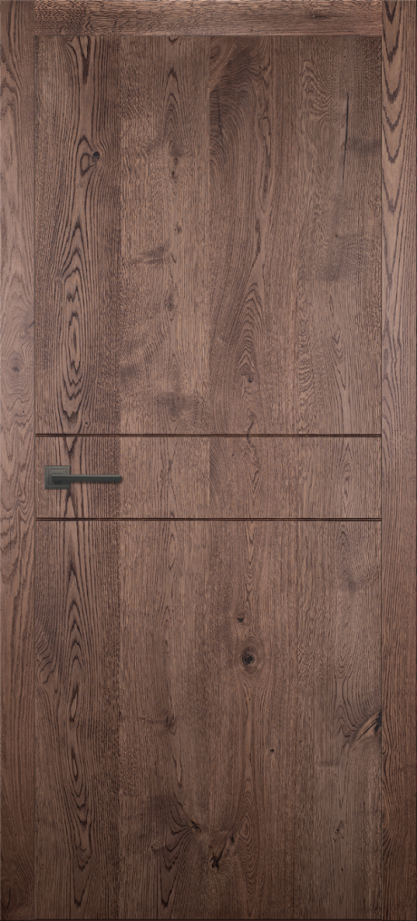 Глухая межкомнатная дверь Легно-8 Галифакс Массив дуба (ОКА)