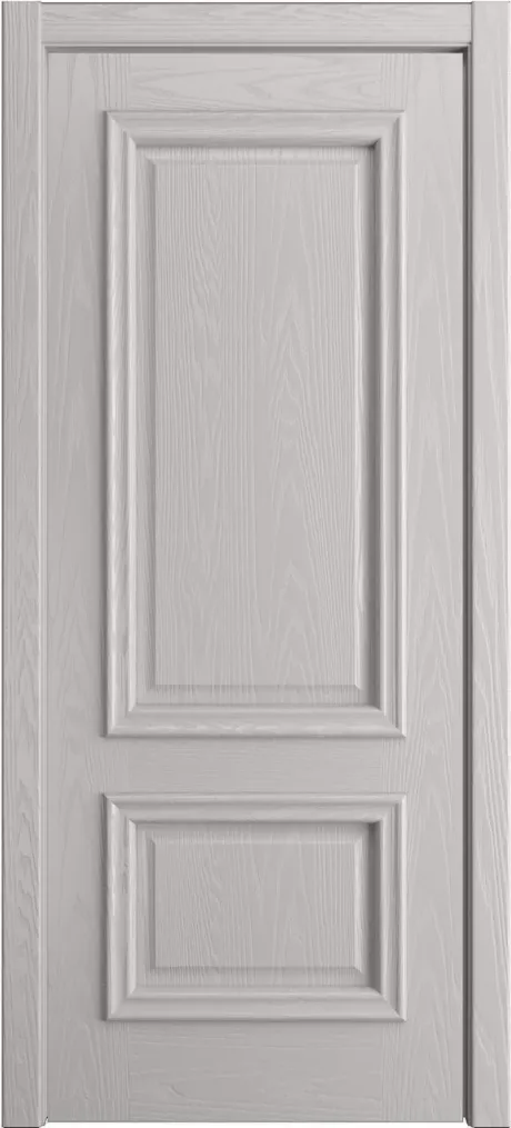 Глухая межкомнатная дверь Бристоль Премиум Агат Шпон (Мильяна)