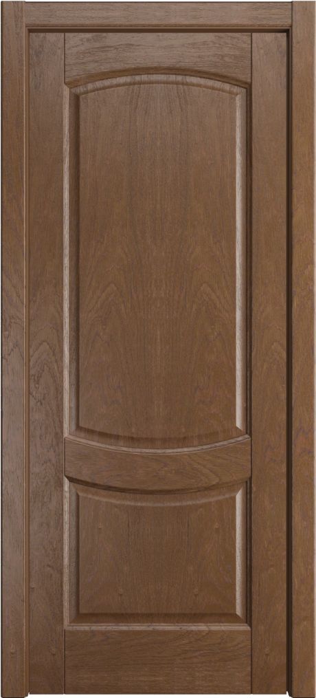 Глухая межкомнатная дверь Эрнеста Дуб мокко Шпон (Мильяна)