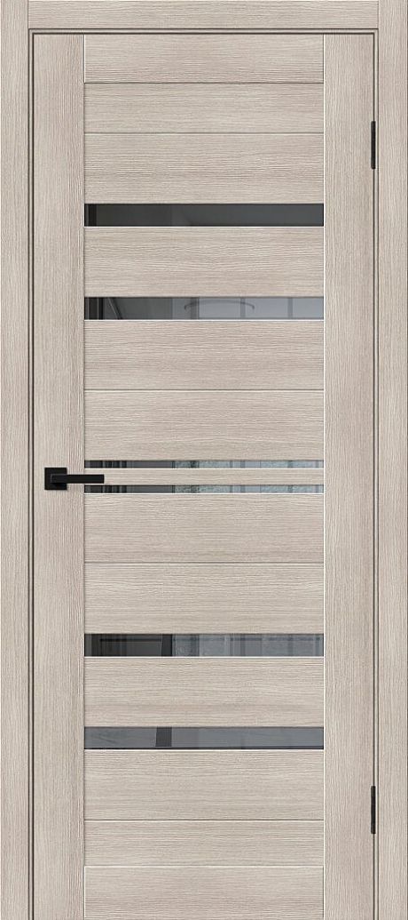 Межкомнатная дверь остекленная Браво-30 Cappuccino Melinga (BRAVO)